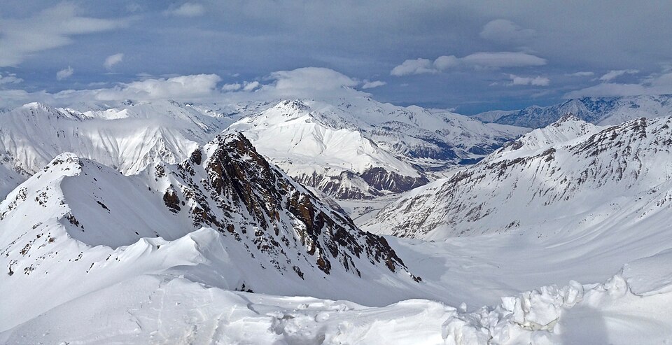 Gudauri in the snow