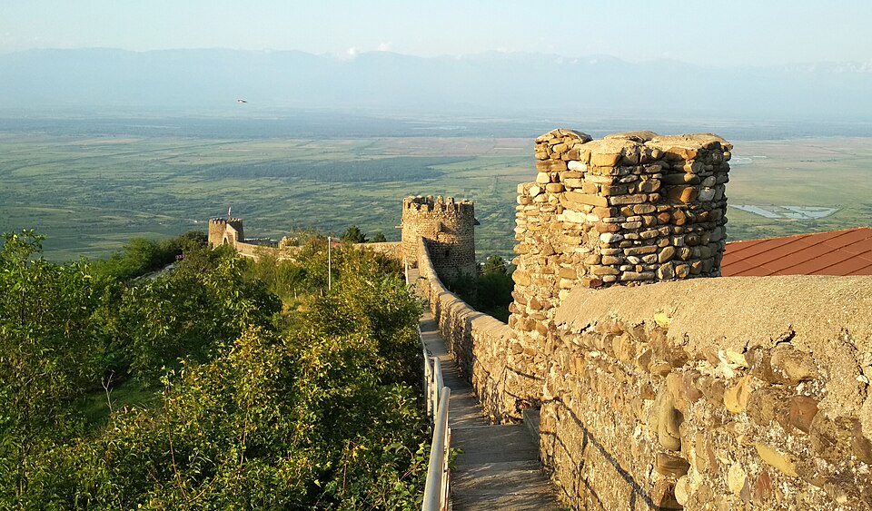 The walls of Sighnaghi